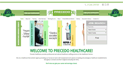 Desktop Screenshot of precedohealthcare.co.uk